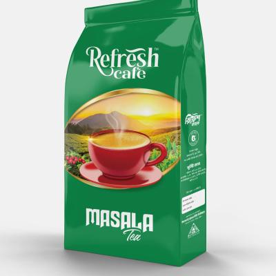 Refresh Cafe Masala Milk Tea 1 Kg Puch Pack ( 4 In 1 Instant Masala Milk Tea )