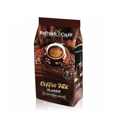 Refresh Cafe Classic Coffee 1 Kg Puch Pack ( 3 In 1 Instant Coffee )